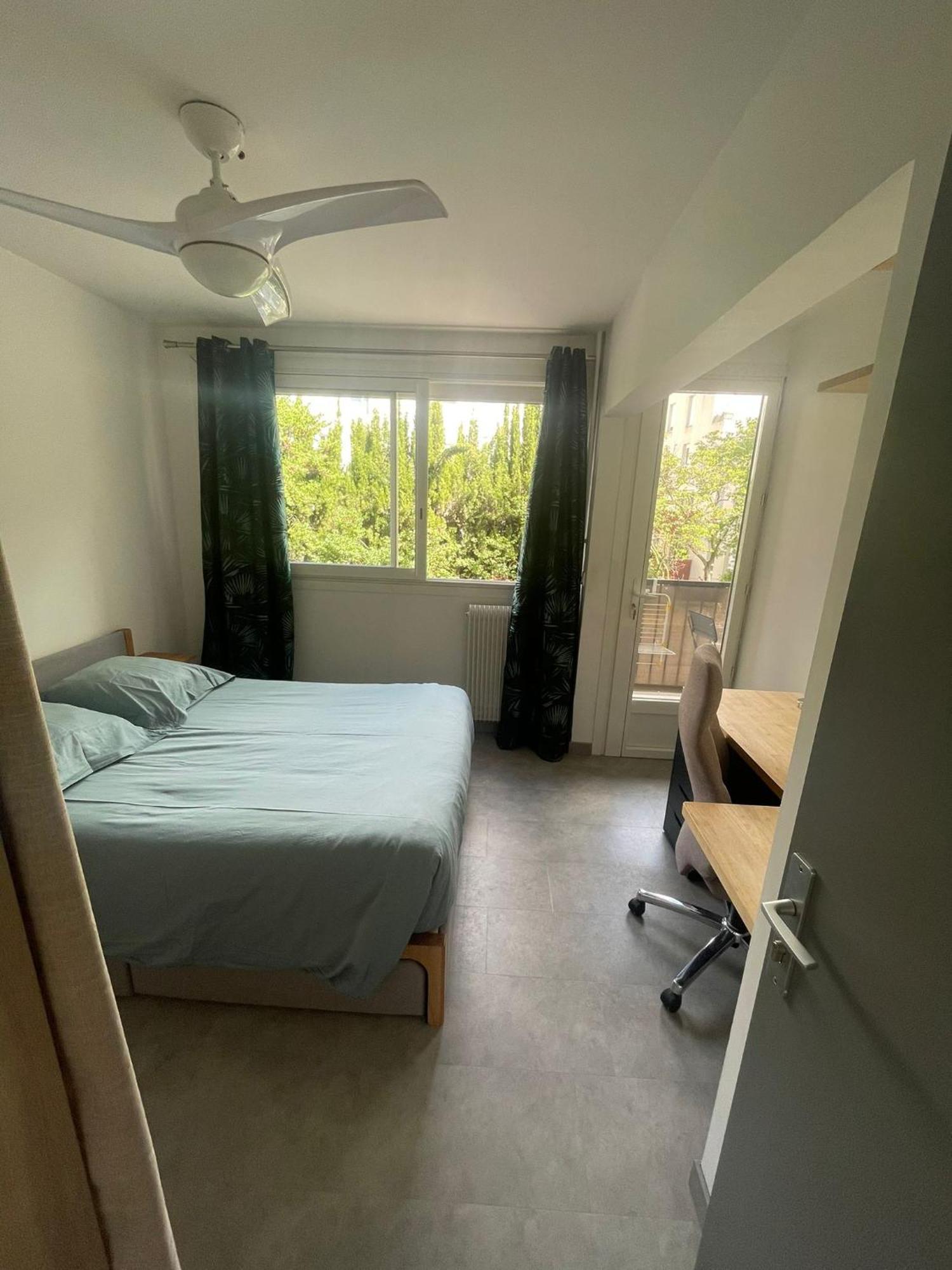 Chambre Avec Salle D'Eau Privee Dans Appartement Partage 200 M Du Tram Montpellier Exteriör bild